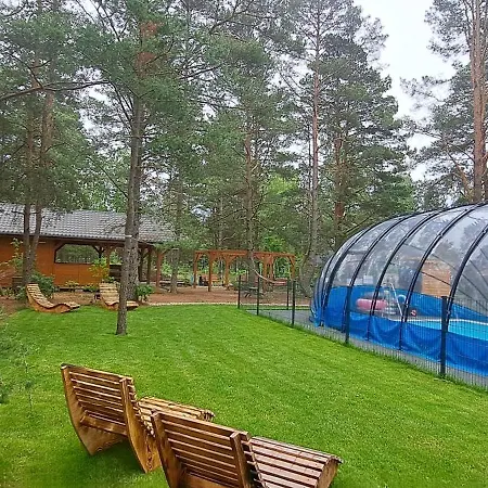Lesne Runo Borsk, Basen Z Podgrzewana Woda Ferienhaus *